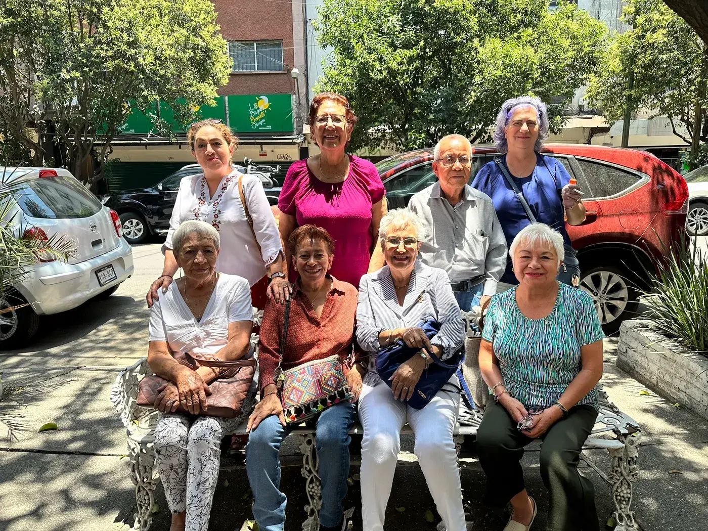 Paseo grupal de la comunidad del Centro AM